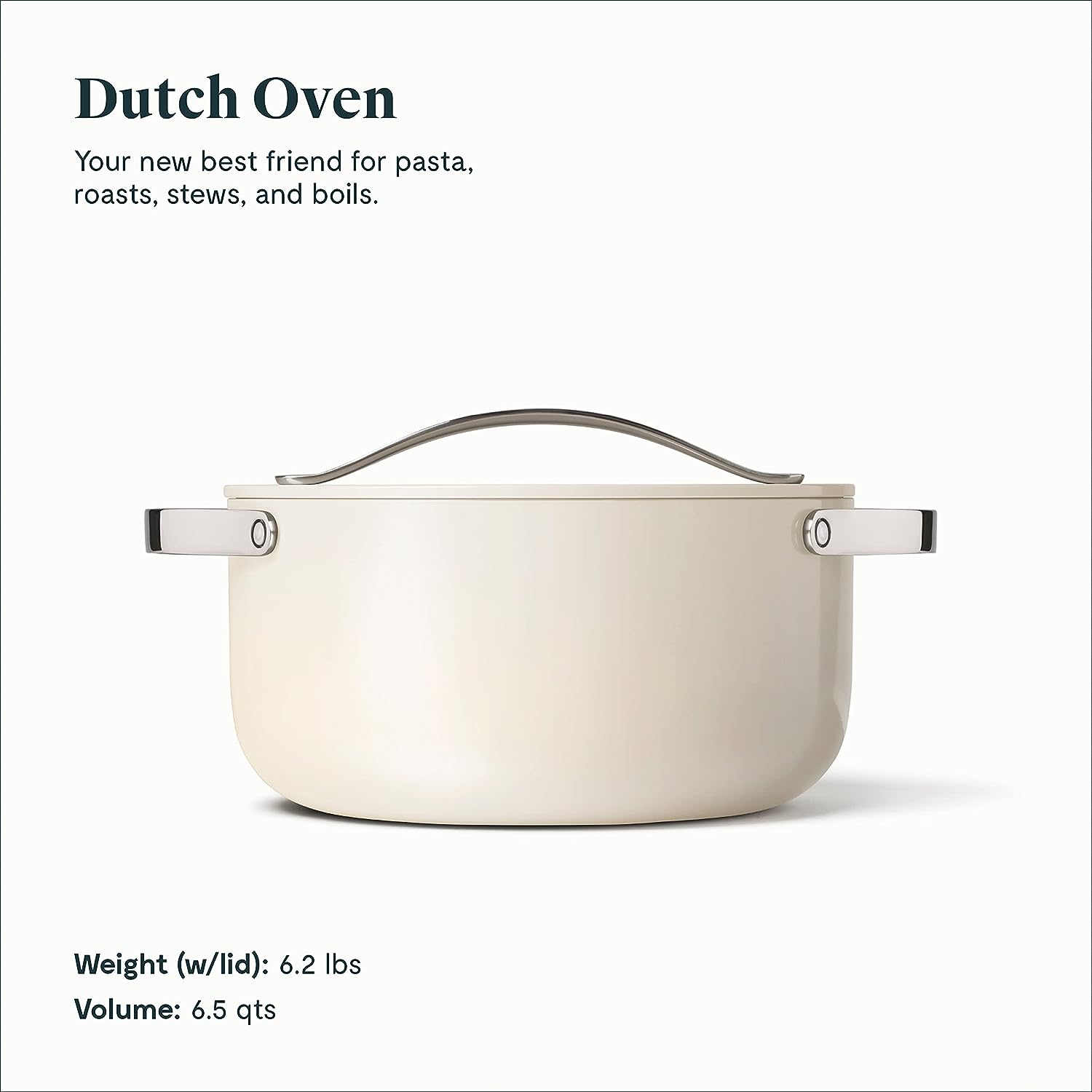 Caraway Home 6.5 qt Dutch Oven With Lid