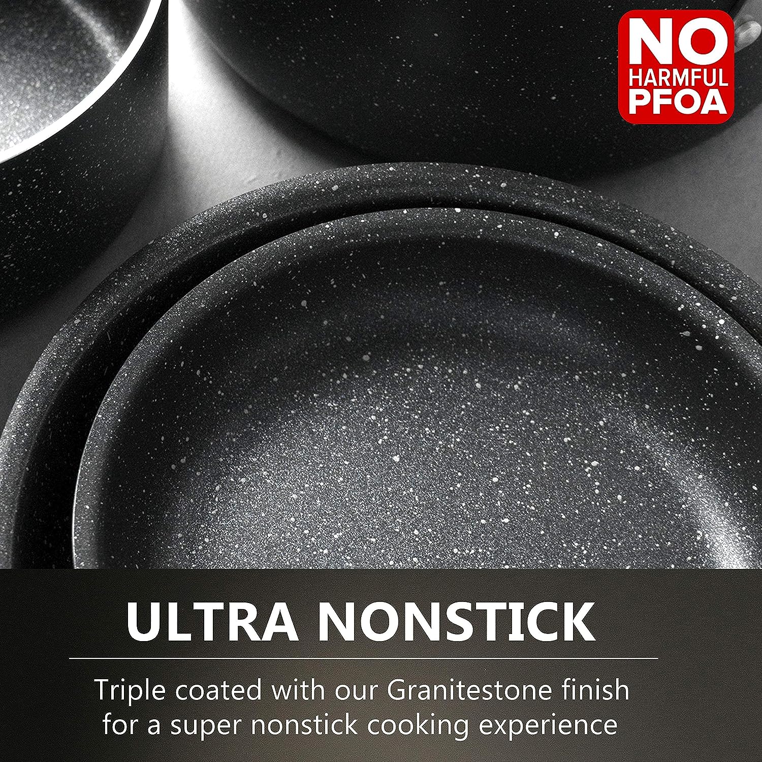 granitestone diamond pro stackmaster 10 piece cookware set