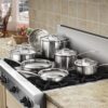 Cuisinart Multiclad Pro tri ply stainless 12pc cookware set