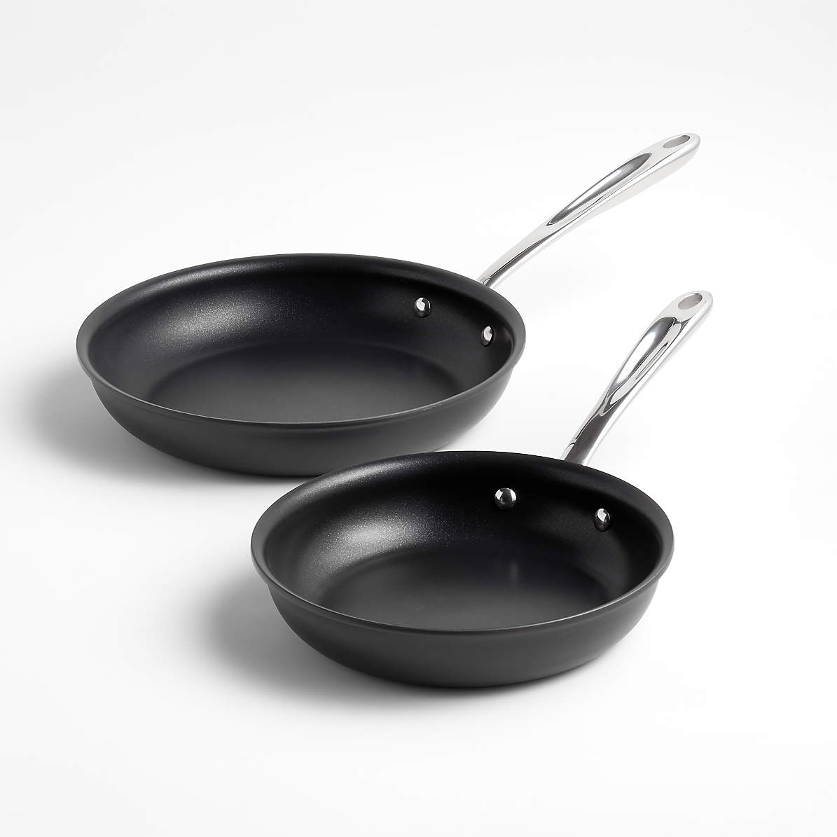 All Clad Nonstick Fry Pan Hard Anodized 2 Piece Set