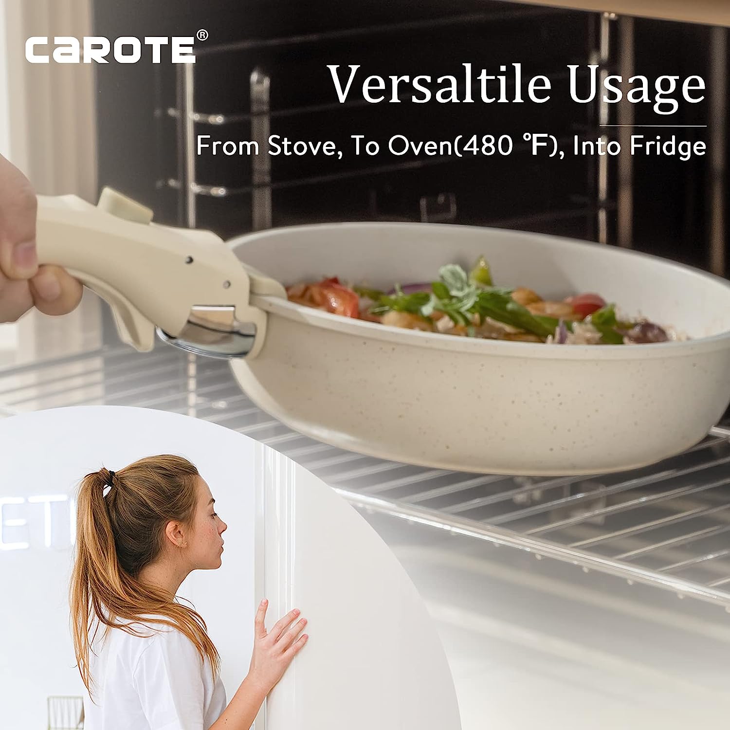 carote 11 piece removable handle